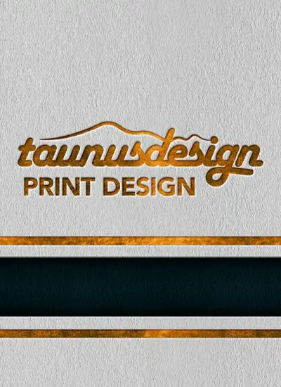 taunusdesign - Printdesign in jedem Format und für sämtliche Medien und Oberflächen, vom Design bis zum Druck Grafikdesign, Webdesign, Logodesign, Brand Design, Videobearbeitung und Print Design im Taunus, Wiesbaden, Frankfurt, Mainz und deutschlandweit